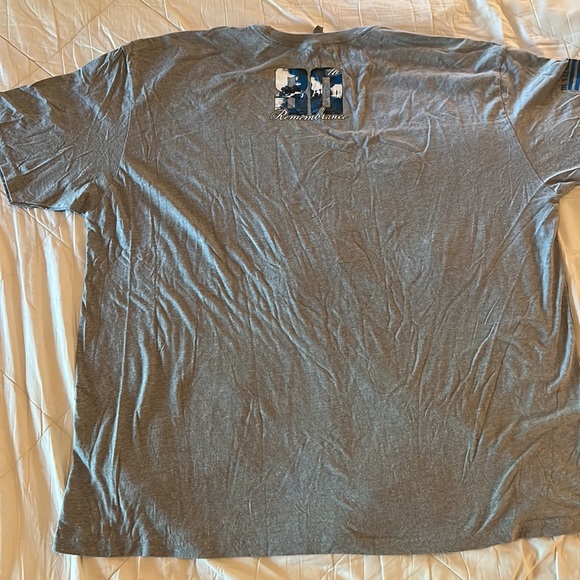 Til Valhalla Project Apparel Co., 4X Large, Grey & Blue, Pearl Harbor, T-Shirt. - Picture 5 of 5